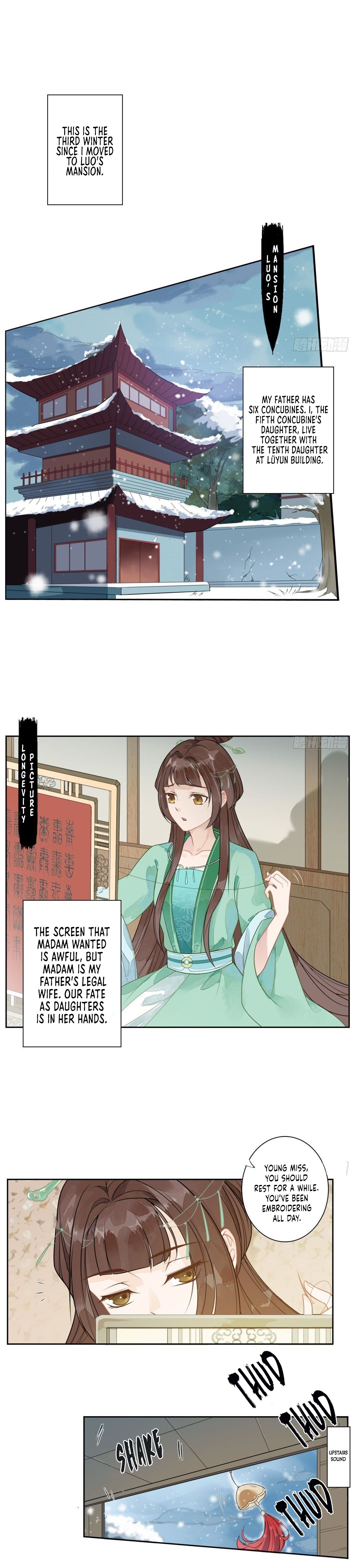 A Concubine’S Daughter And Her Tactics Chapter 1 - Picture 3