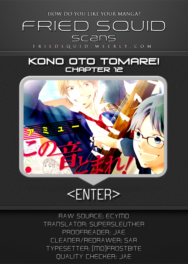 Kono Oto Tomare! Chapter 12: The Real Reason - Picture 1