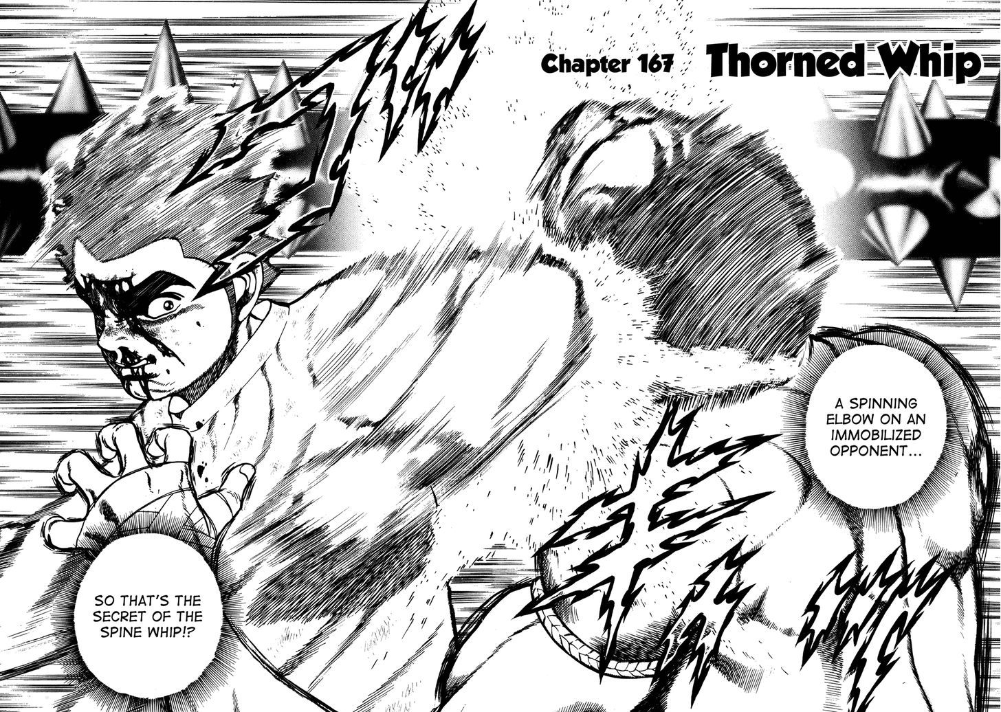 Koukou Tekkenden Tough Vol.16 Chapter 167 : Thorned Whip - Picture 2