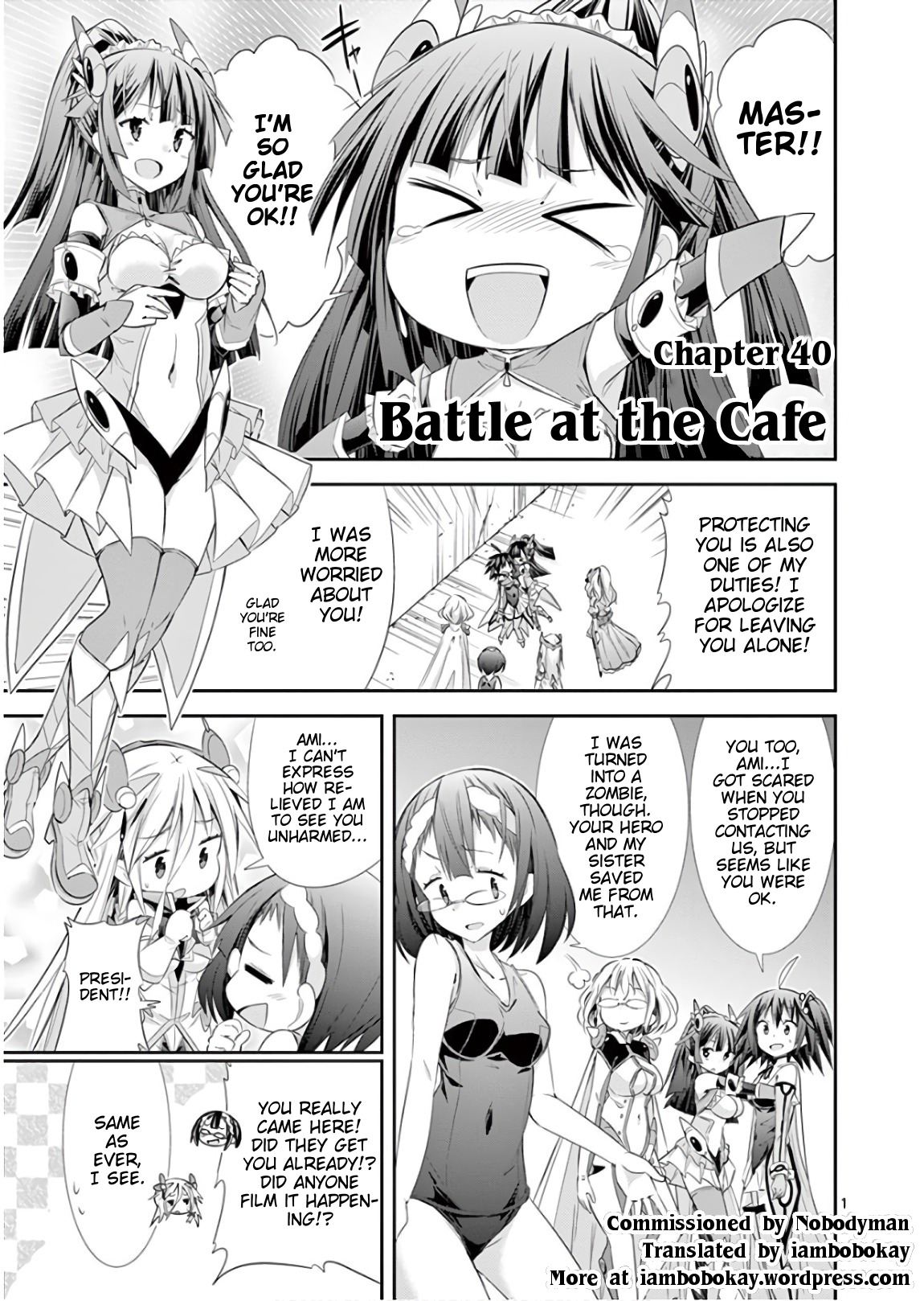 S Rare Soubi No Niau Kanojo Vol.8 Chapter 40: Battle At The Cafe - Picture 1