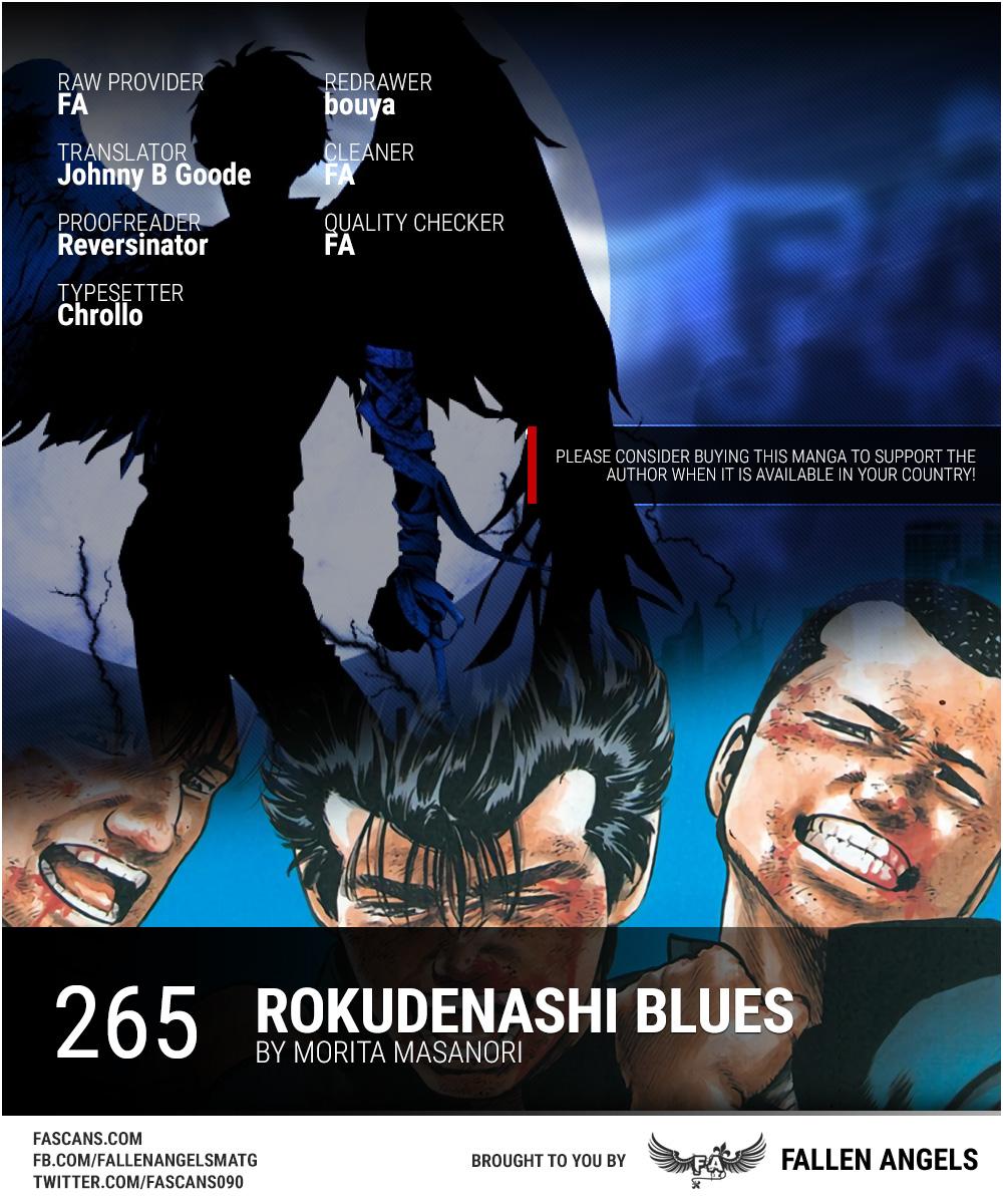 Rokudenashi Blues Chapter 265 - Picture 1