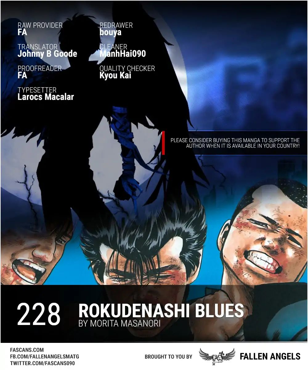 Rokudenashi Blues Vol.21 Chapter 228: Who's Mickey Rourke? - Picture 1