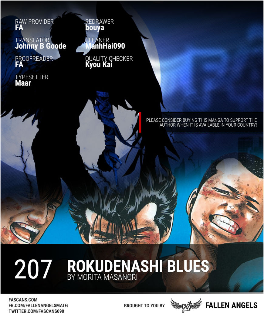 Rokudenashi Blues Vol.09 Chapter 207 : Reconciliation - Picture 1