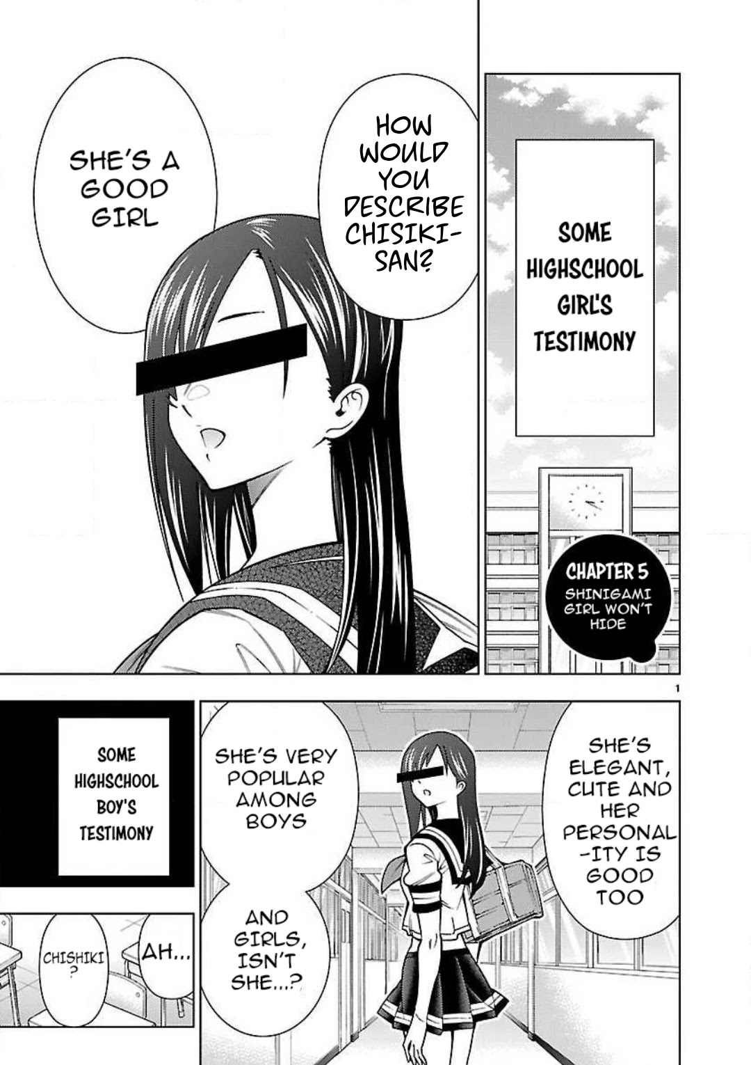 Shinigami Musume Ha Peropero Shitai Chapter 5: Shinigami Girl Won't Hide - Picture 2