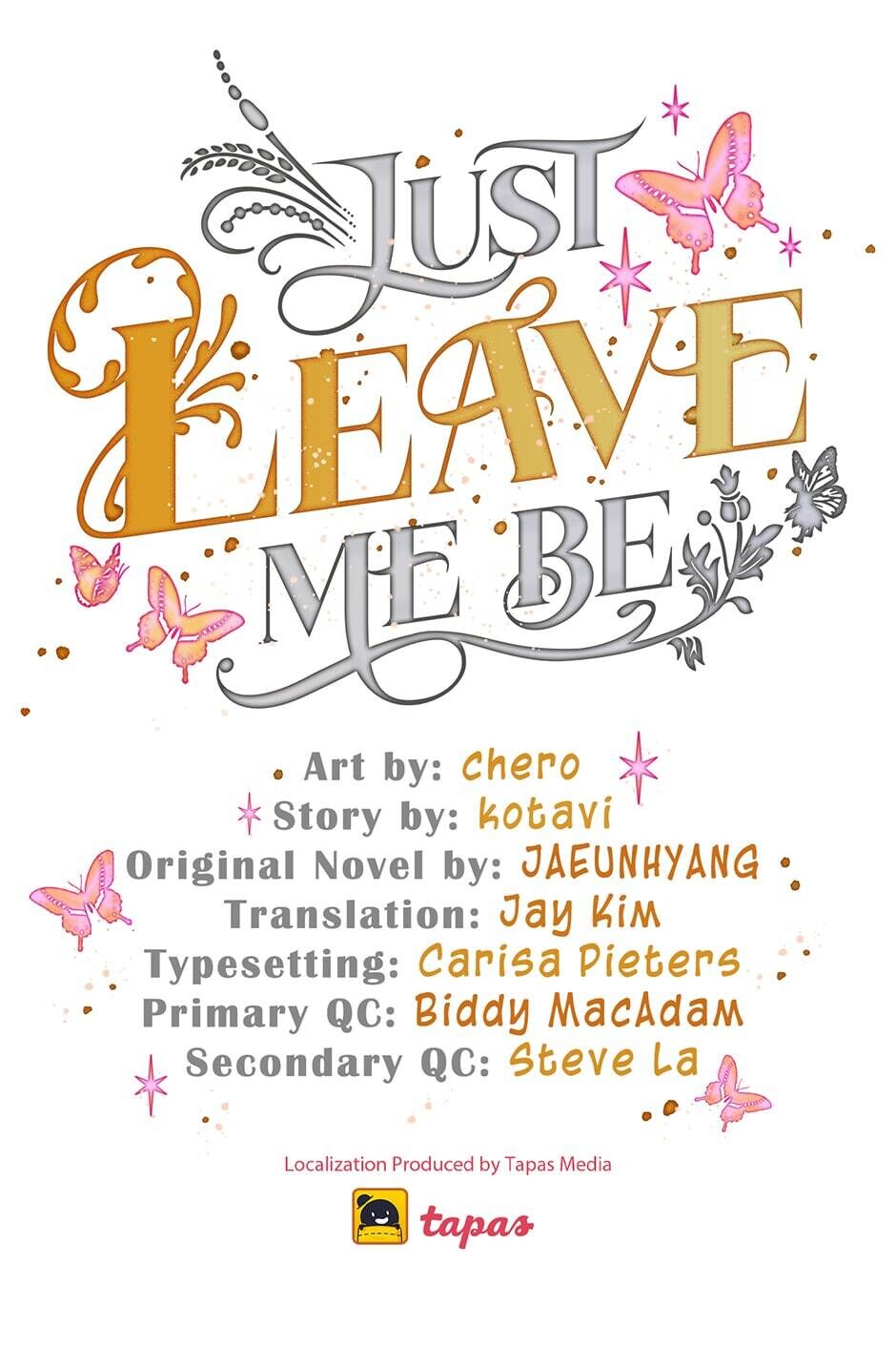 Just Leave Me Be Chapter 43 : An Unwelcomed Visit - Picture 1