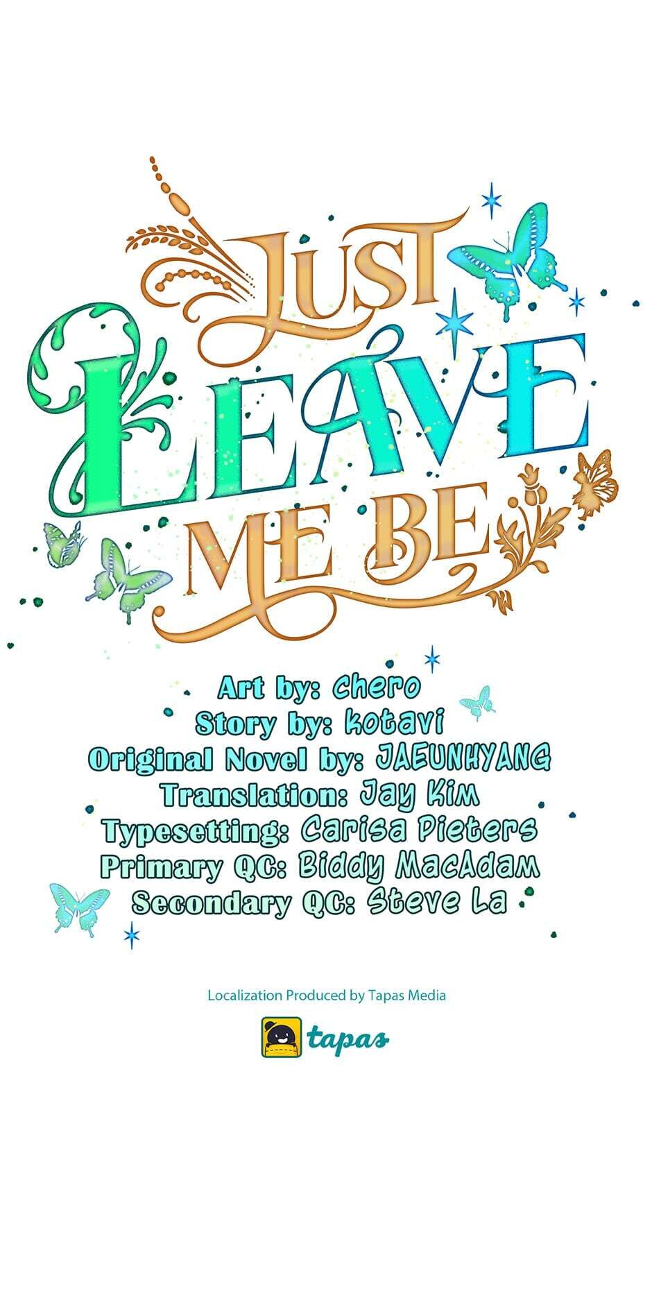 Just Leave Me Be Chapter 20 : Out Of Sight - Picture 1