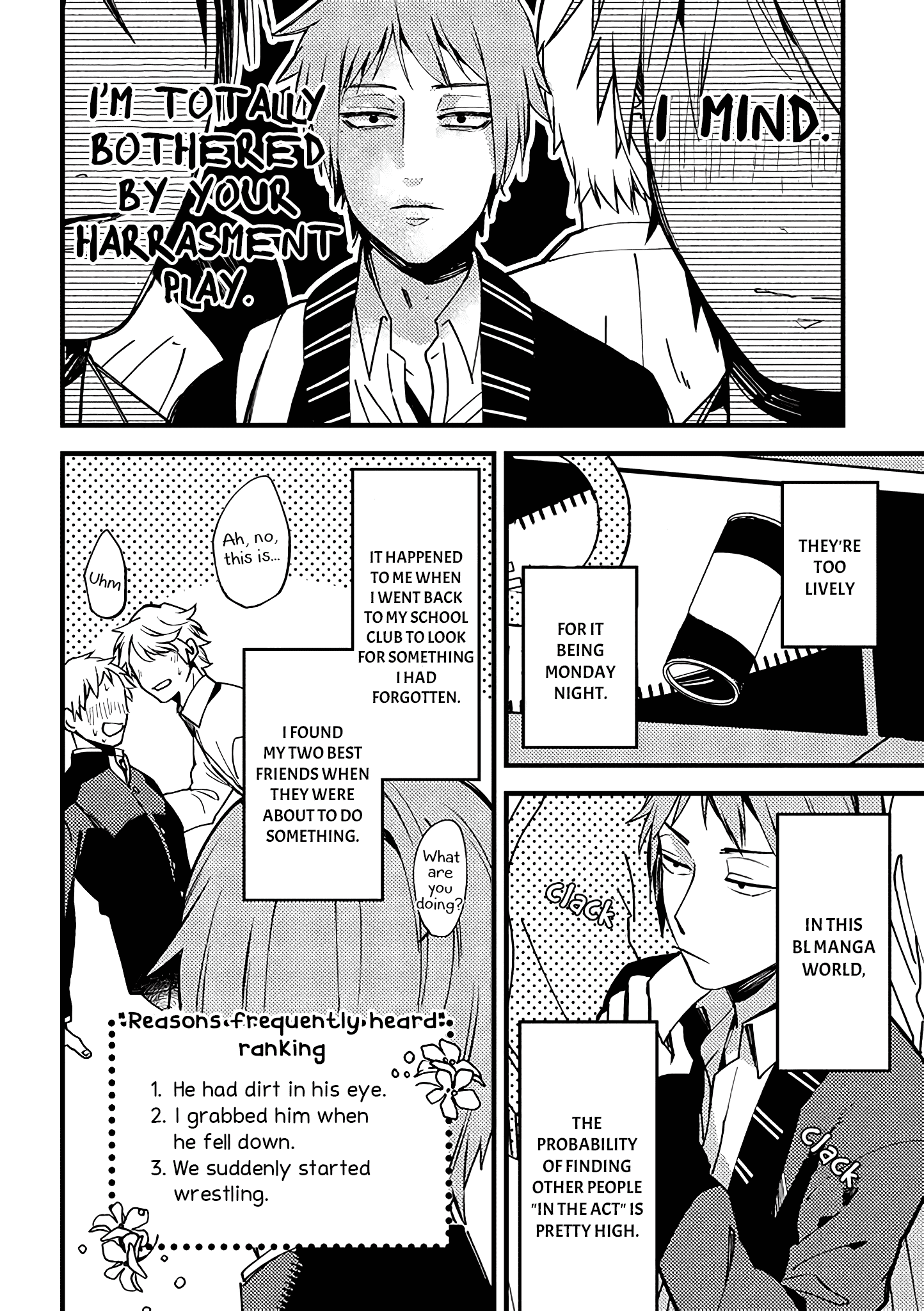 A World Where Everything Definitely Becomes Bl Vs. The Man Who Definitely Doesn't Want To Be In A Bl Chapter 4: Vs The Molester - Picture 3
