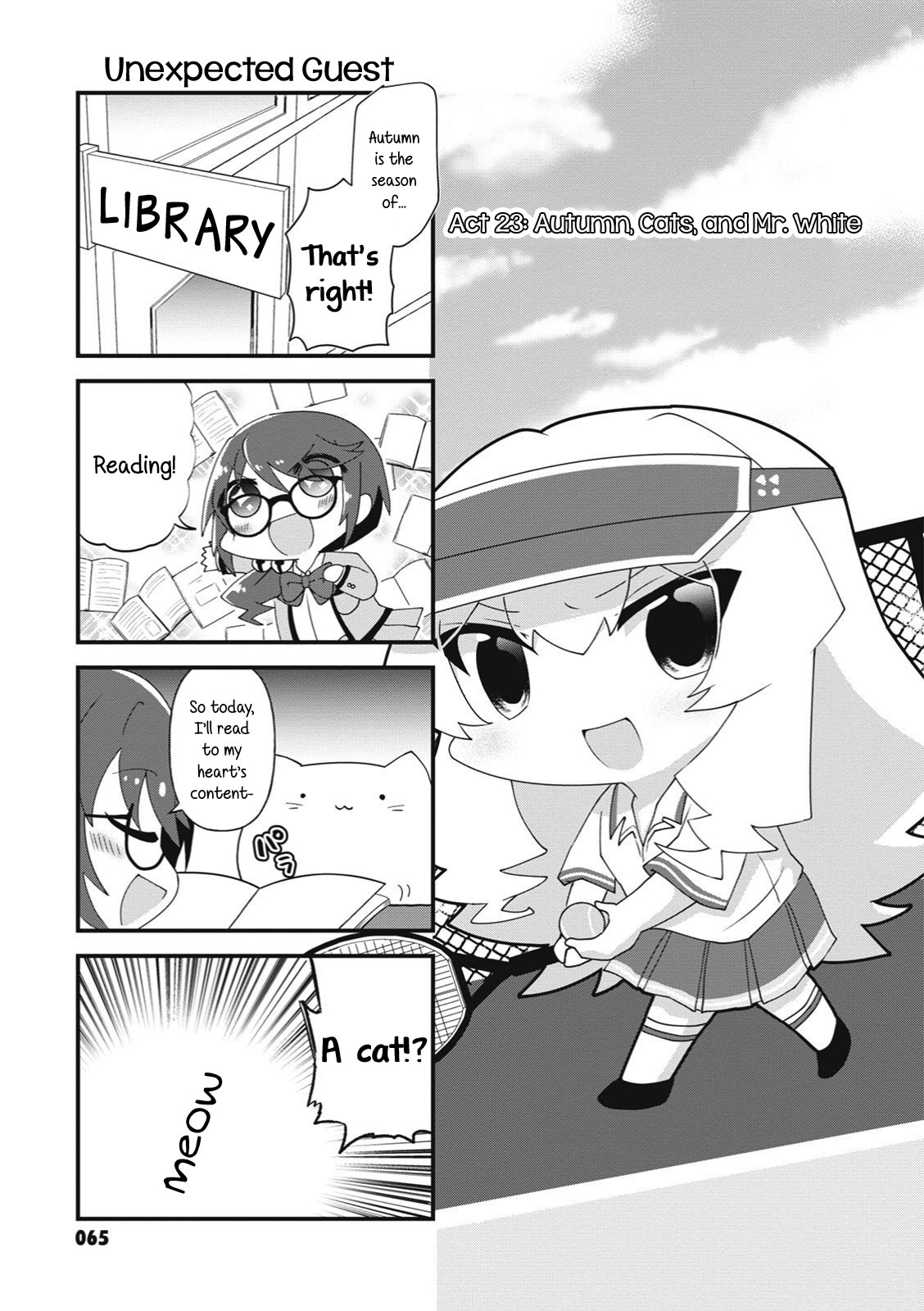 4-Koma Starlight Chapter 23: Autumn, Cats, And Mr. White - Picture 1