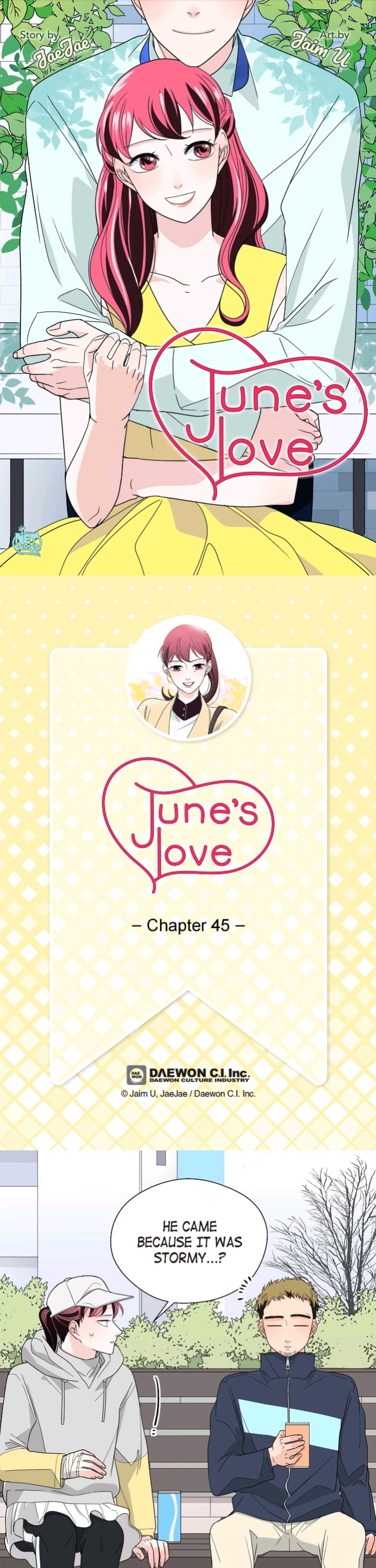 June’S Love Chapter 45 - Picture 1