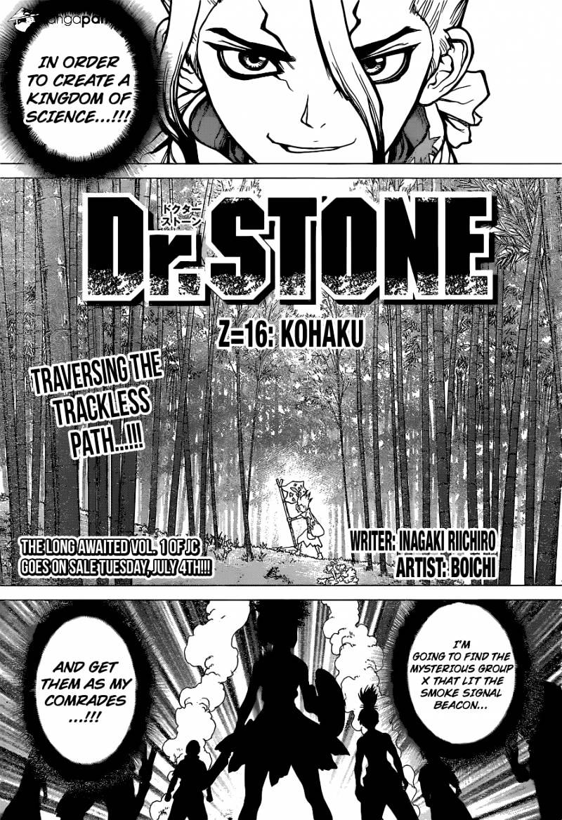 Dr. Stone Chapter 16 - Picture 1