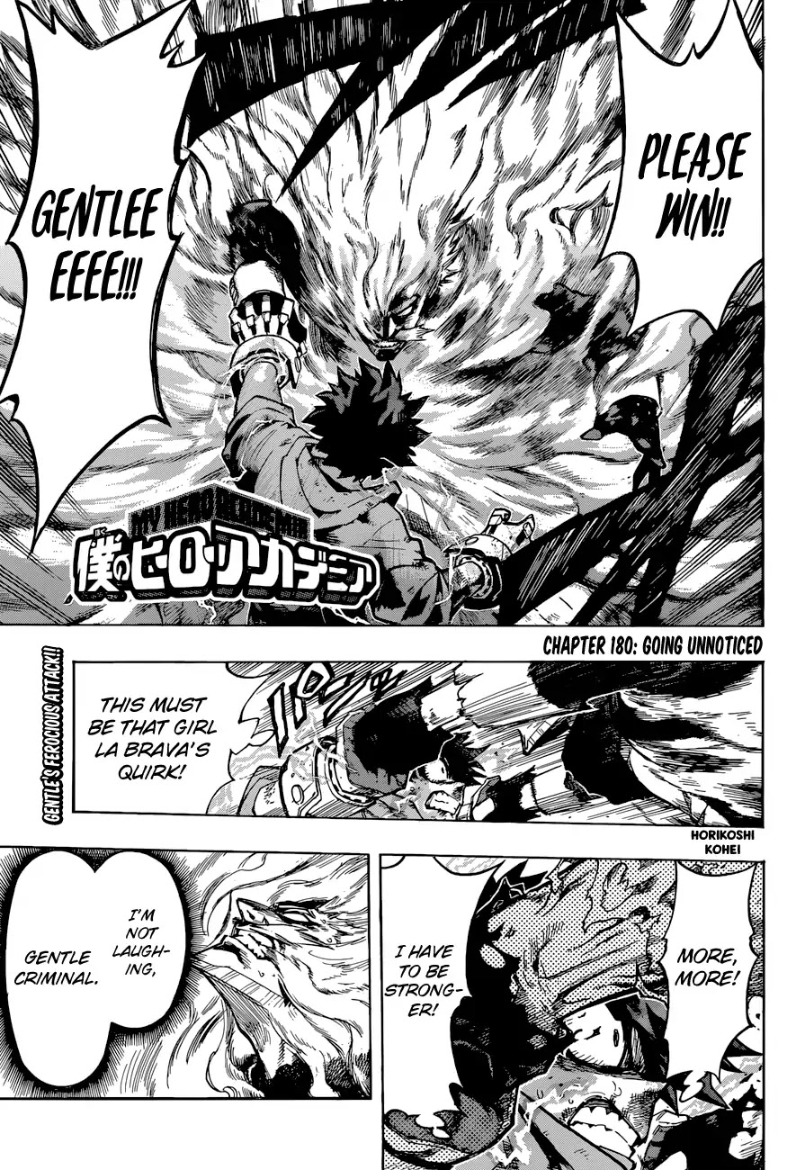 Boku No Hero Academia Chapter 180: Going Unnoticed - Picture 1