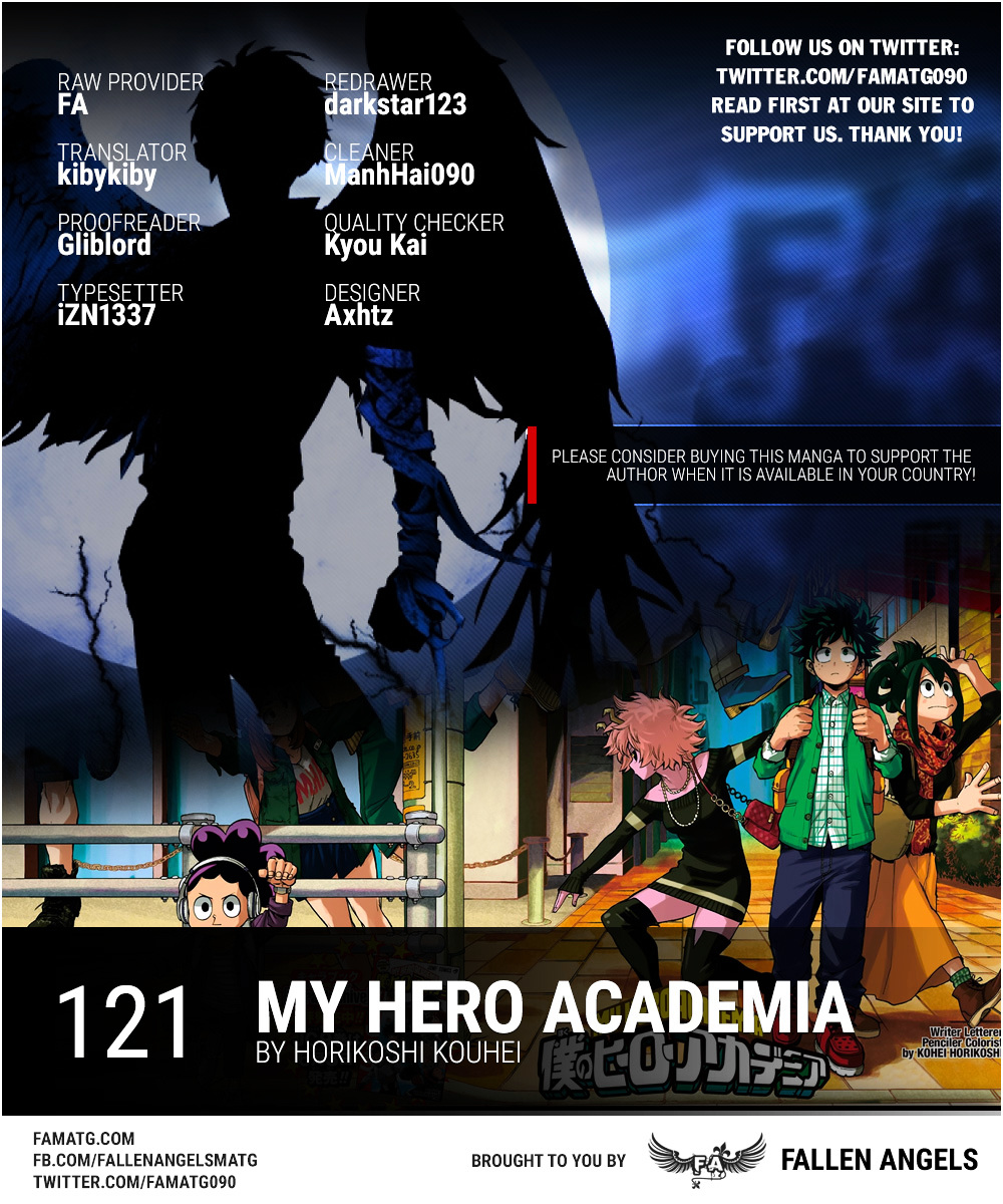 Boku No Hero Academia Chapter 121 V2 : The Second Semester Opening Ceremony - Picture 1