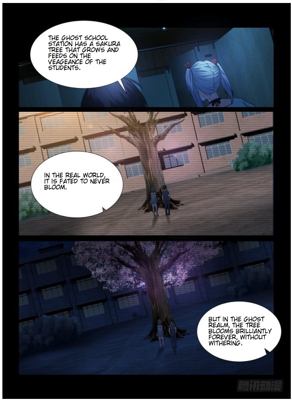 Death Field Chapter 84: Under The Sakura Tree - Picture 2
