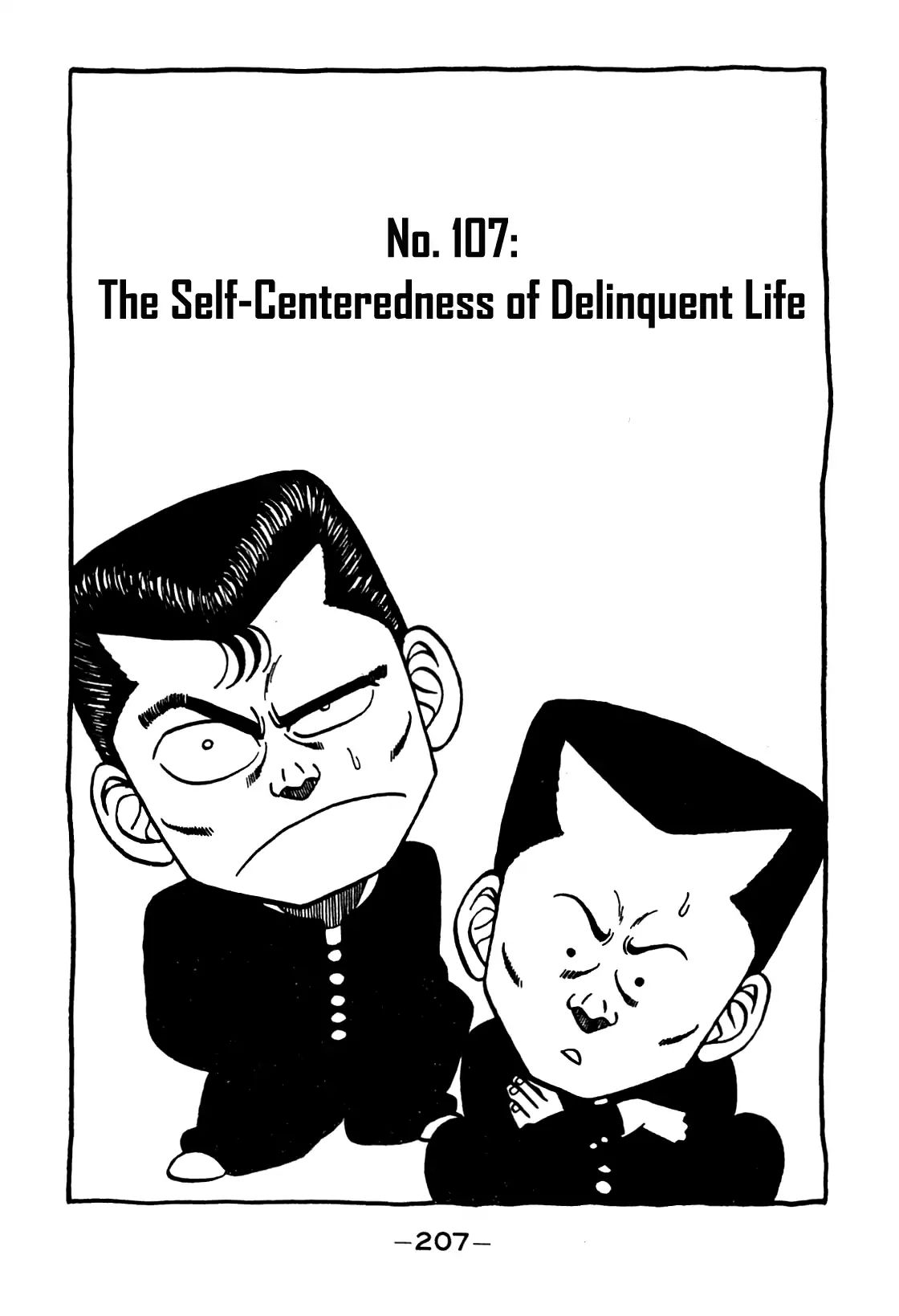 Be-Bop-Highschool Chapter 107: The Self-Centeredness Of Delinquent Life - Picture 1