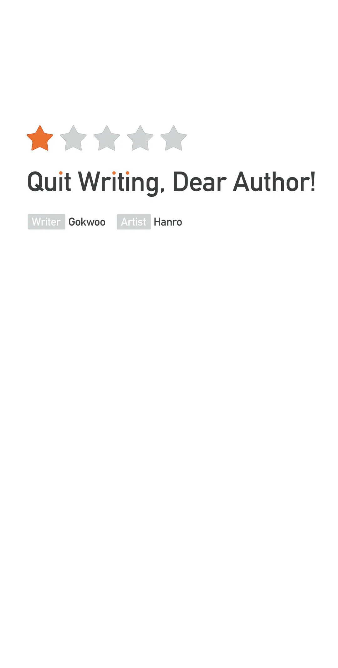 Quit Writing, Dear Author! - Page 3