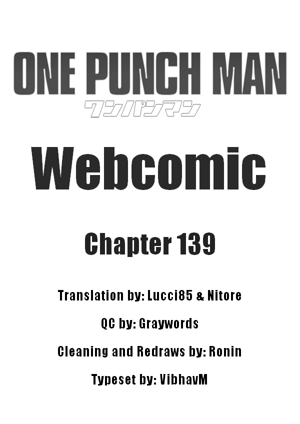 Onepunch-Man (One) Chapter 139 - Picture 1