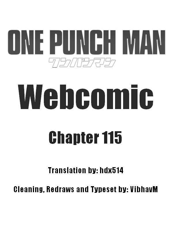 Onepunch-Man (One) Chapter 115 - Picture 1