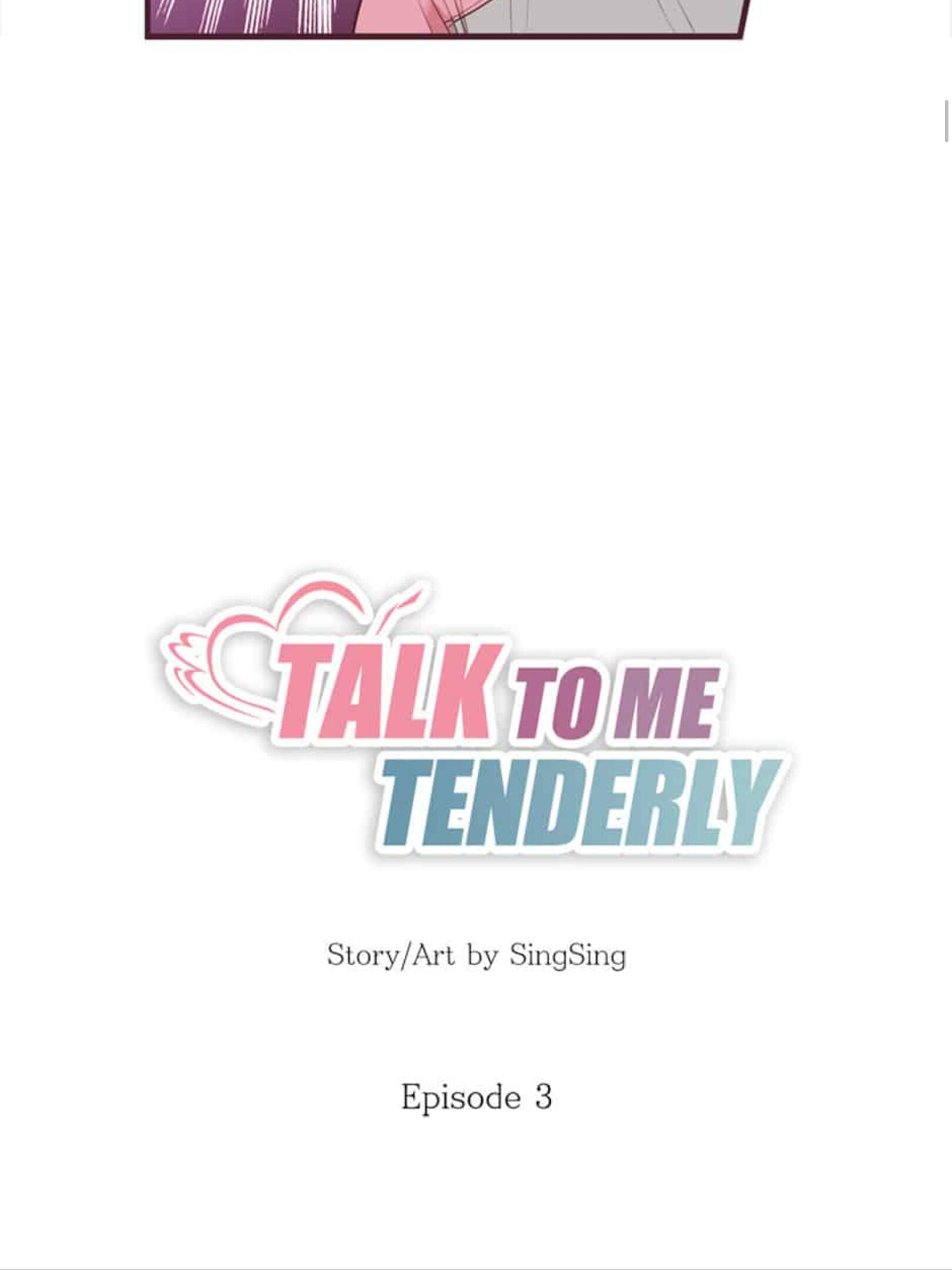 Talk To Me Tenderly Chapter 3 - Picture 3