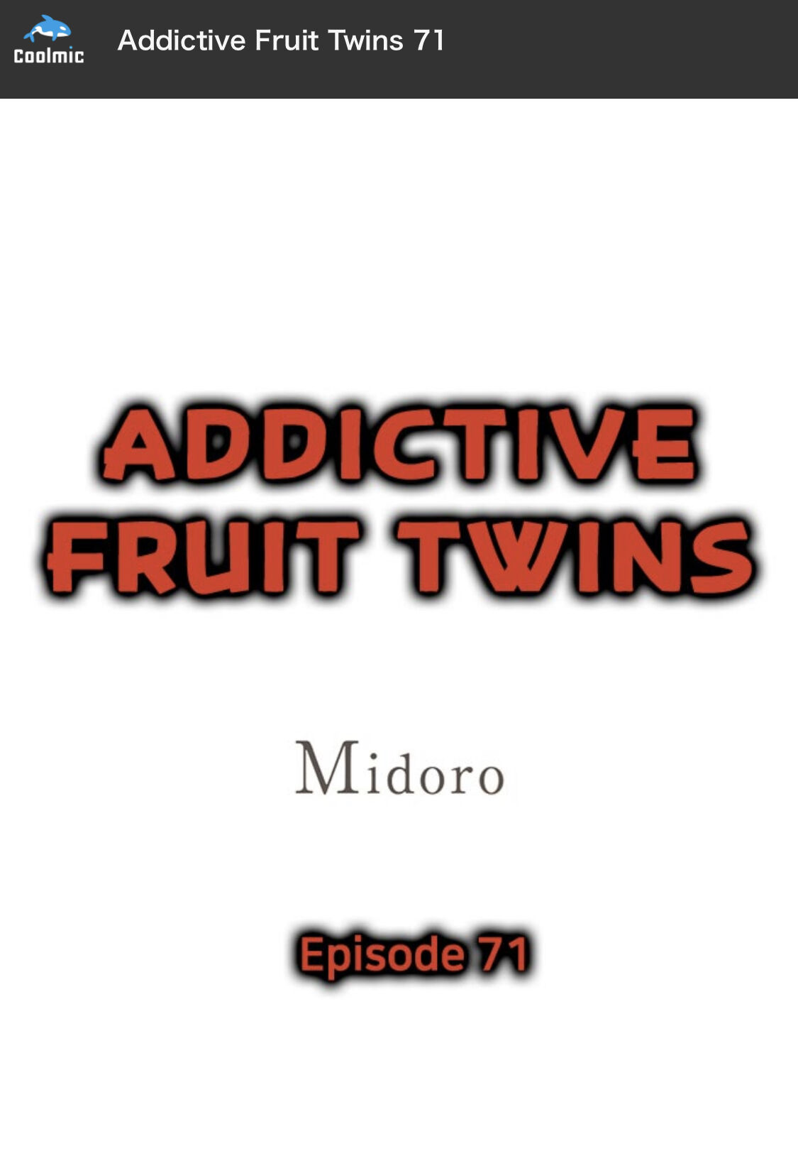 Addictive Fruit Twins Chapter 71 - Picture 2