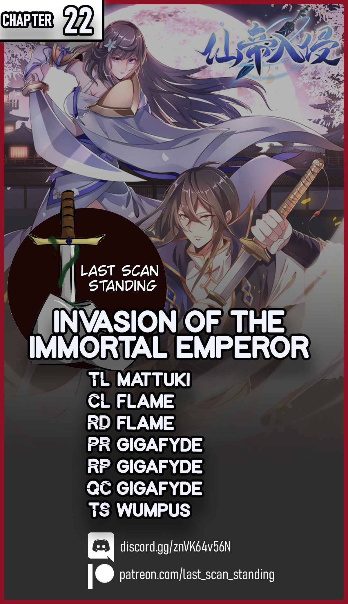 Invasion Of The Immortal Emperor Chapter 22 - Picture 1