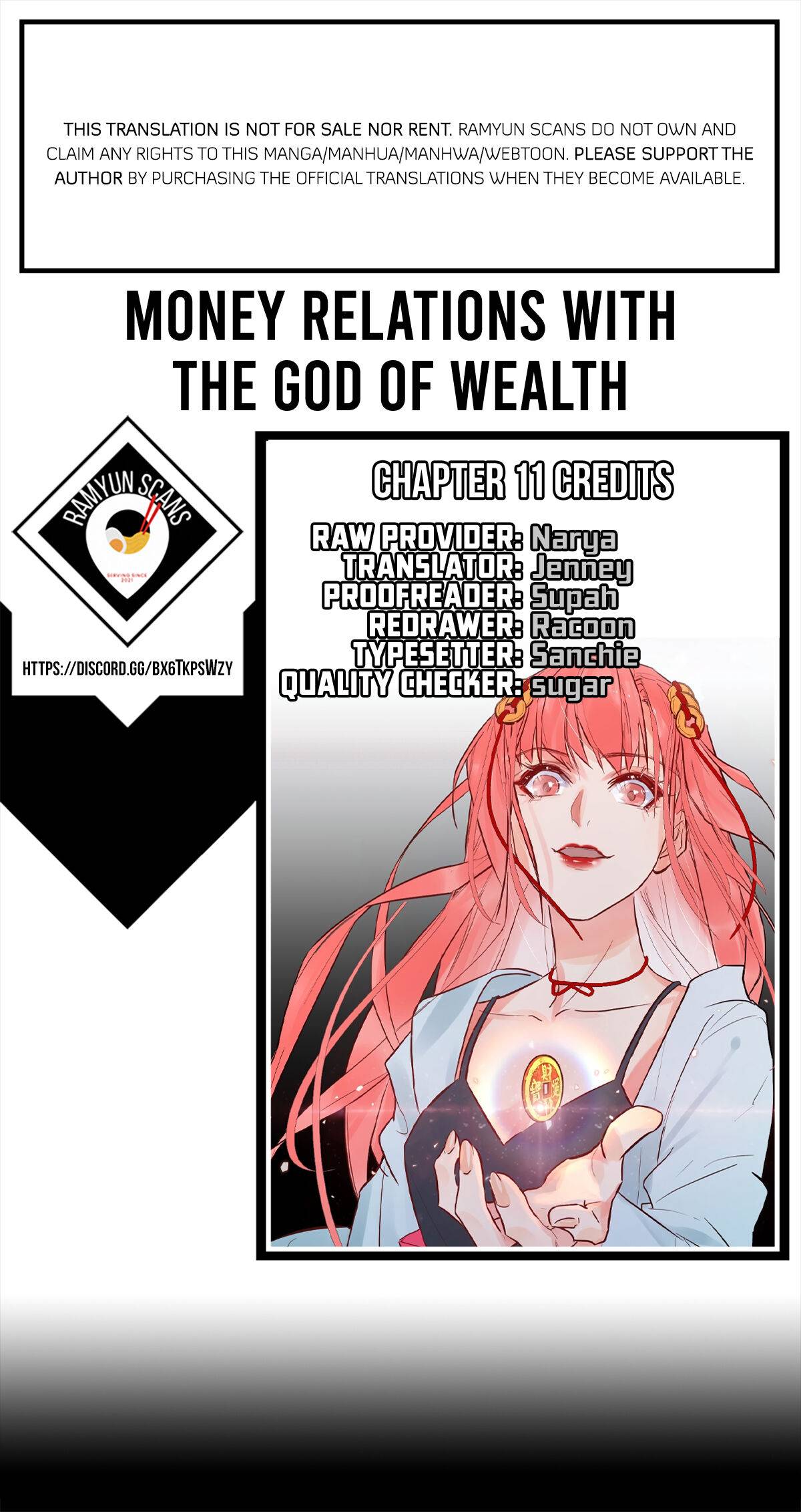 Money Relations With The God Of Wealth Chapter 11 - Picture 1