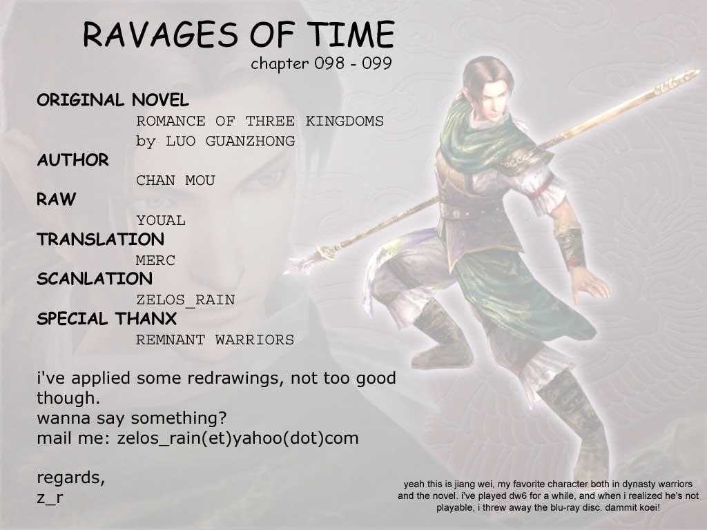 The Ravages Of Time Vol.12 Chapter 98 : A Surprising Move; & Chapter 99: Employ Without Question - Picture 1