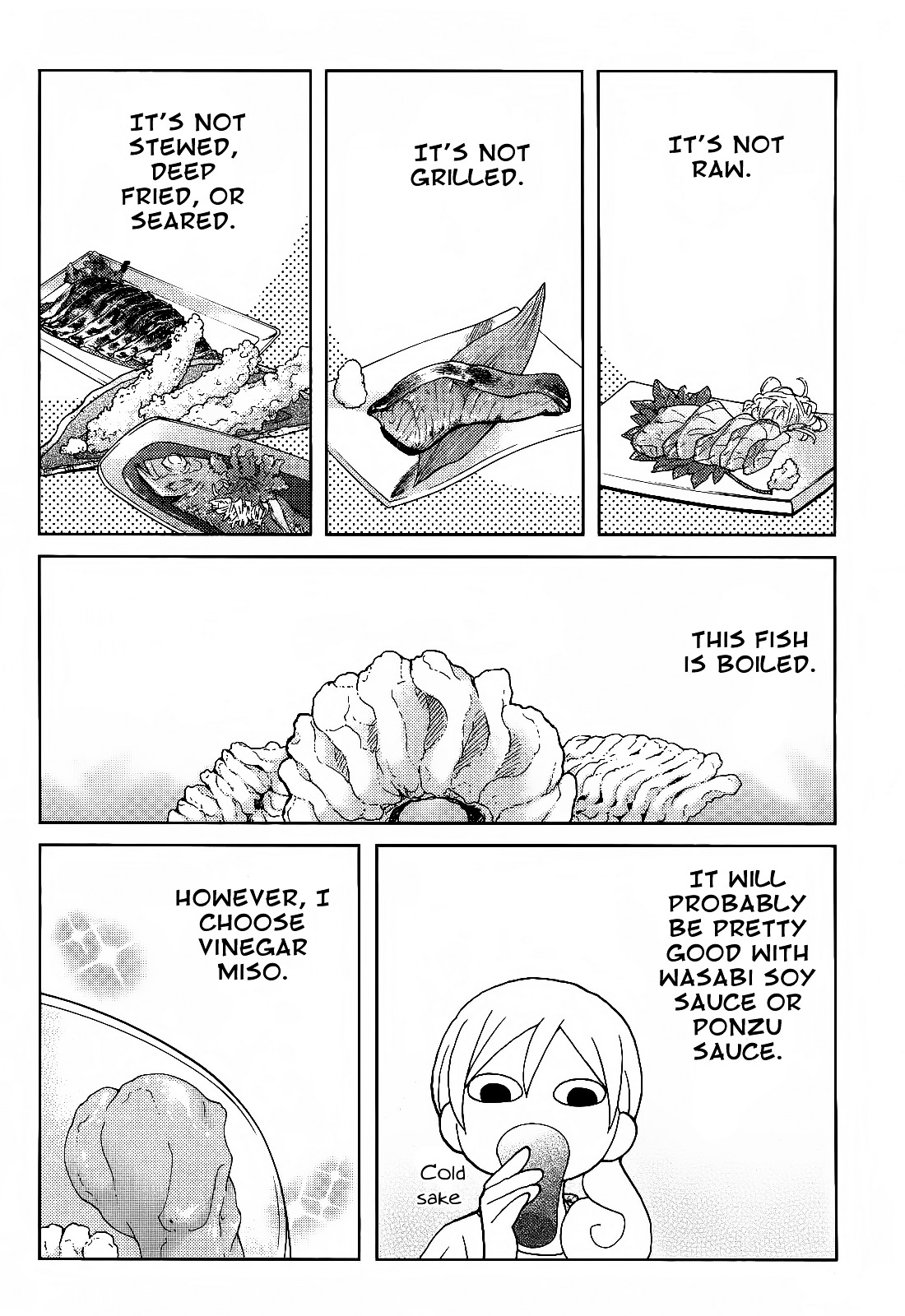 Wakako-Zake Vol.02 Chapter 32 : Boiled Hamo - Picture 3