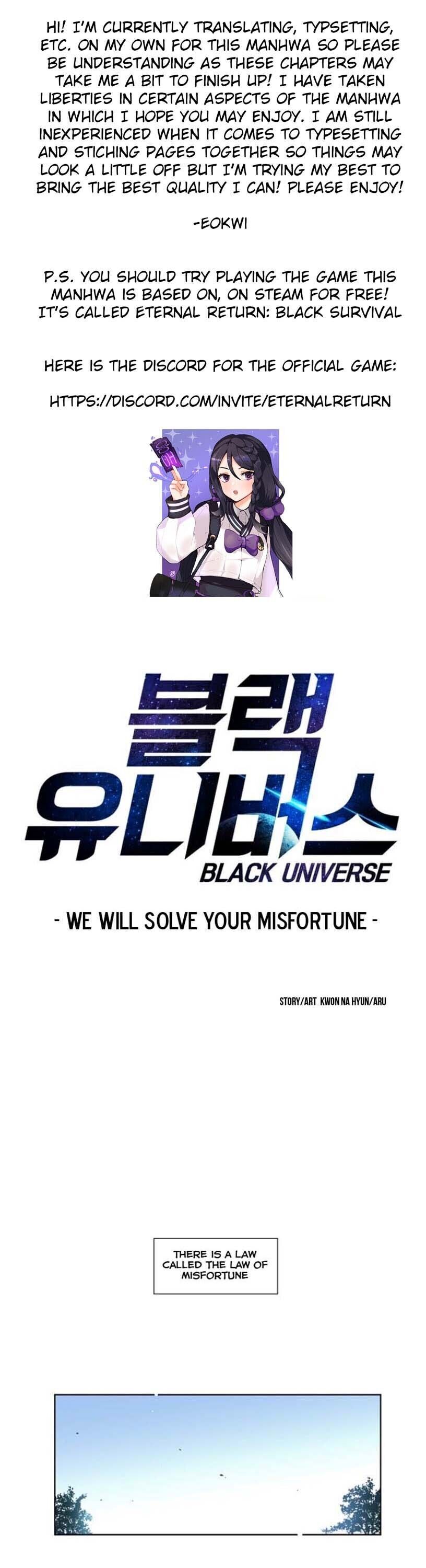 Black Universe - Page 1