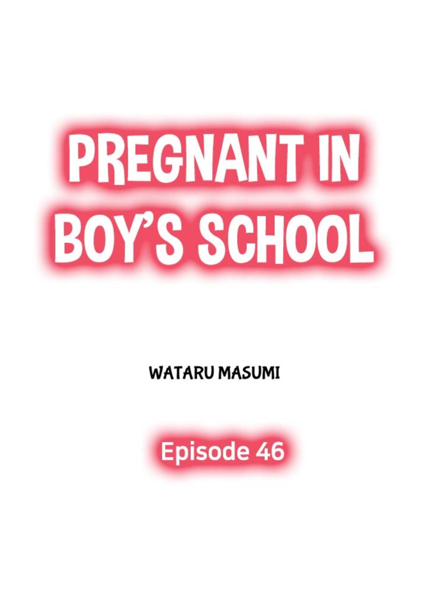 Pregnant In Boy's School Chapter 46 - Picture 1