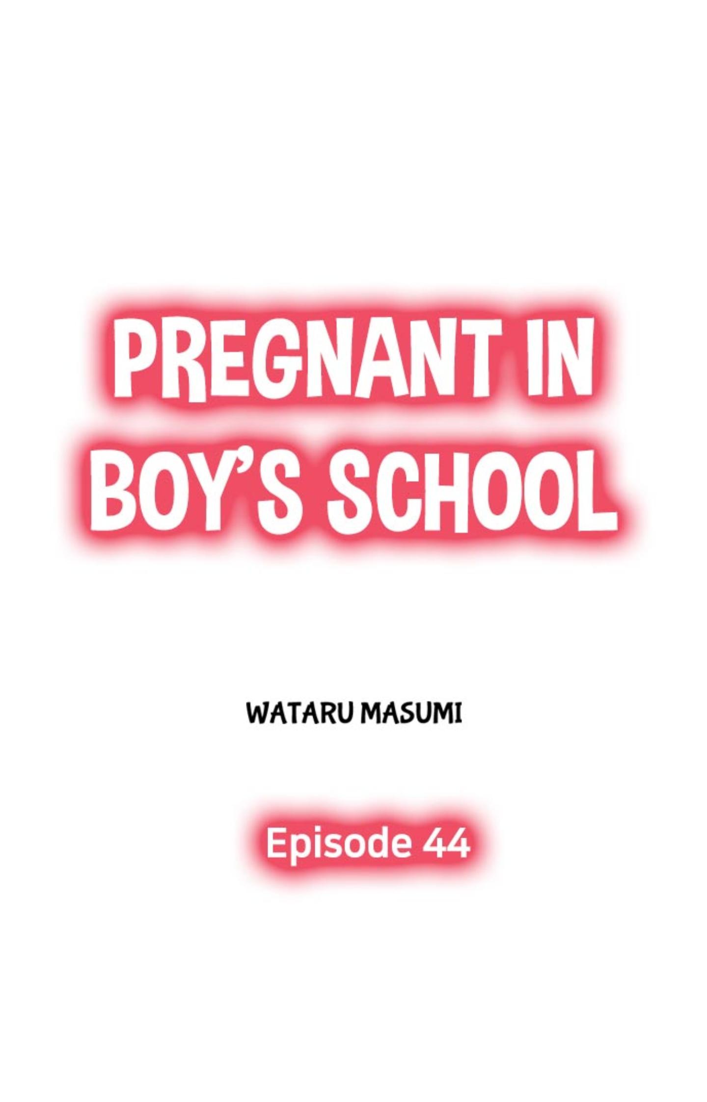 Pregnant In Boy's School - Page 1