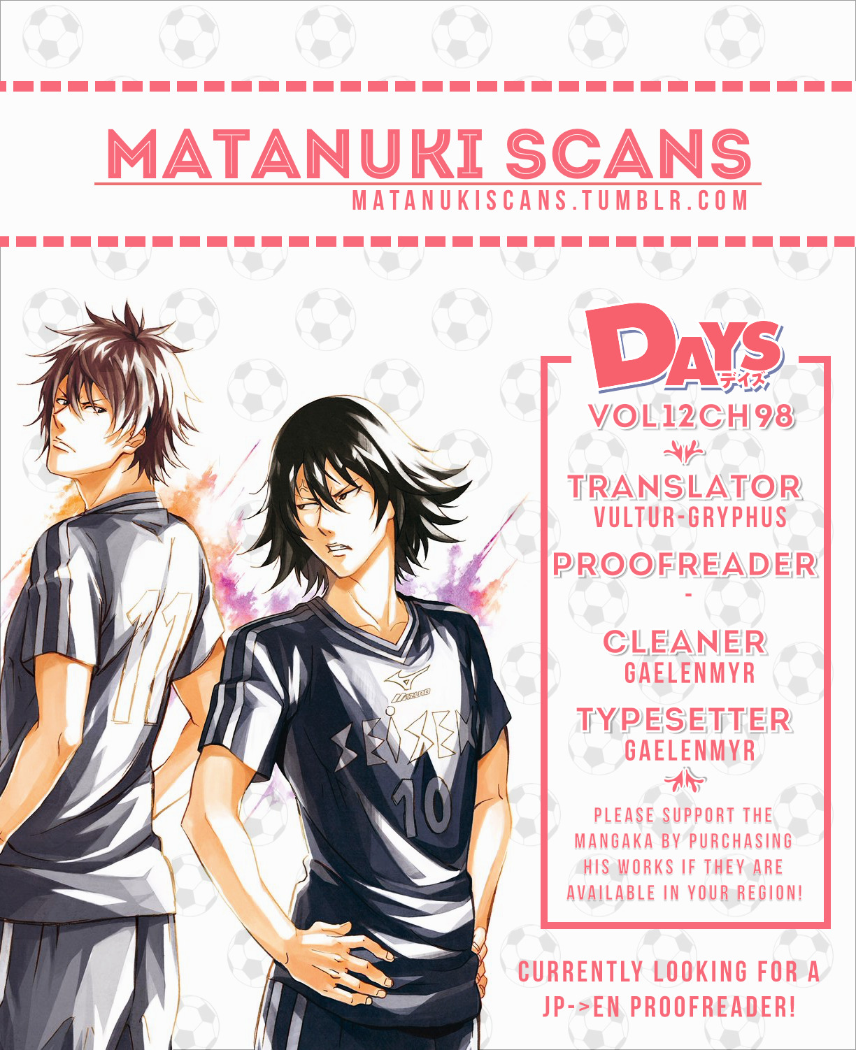 Days Vol.12 Chapter 98 : Distant Promise - Picture 1