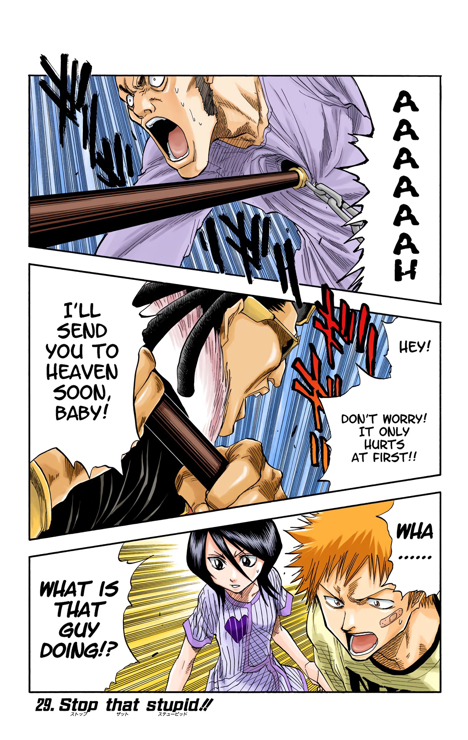 Bleach - Digital Colored Comics Vol.4 Chapter 29: Stop That, Stupid!! - Picture 1