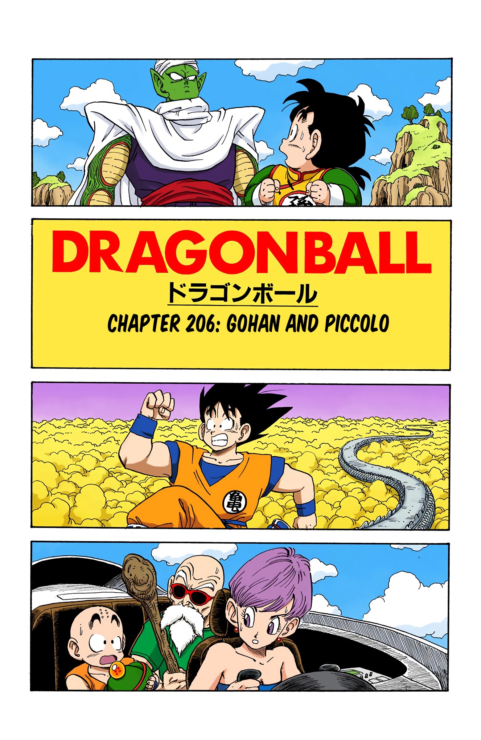 Dragon Ball - Full Color Edition Vol.17 Chapter 206: Gohan And Piccolo - Picture 1