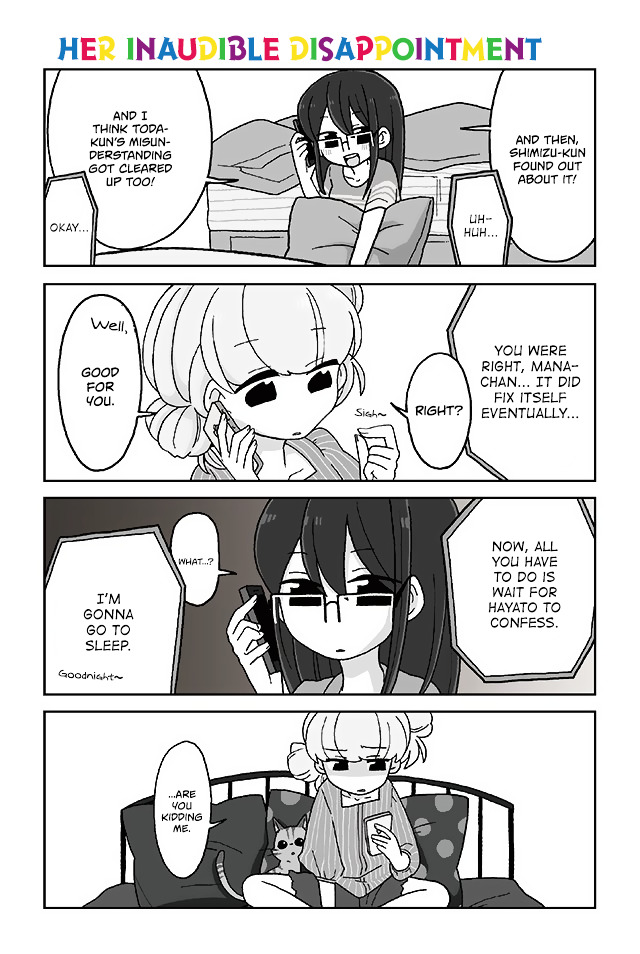Mousou Telepathy Chapter 358 : Her Inaudible Disappointment - Picture 1