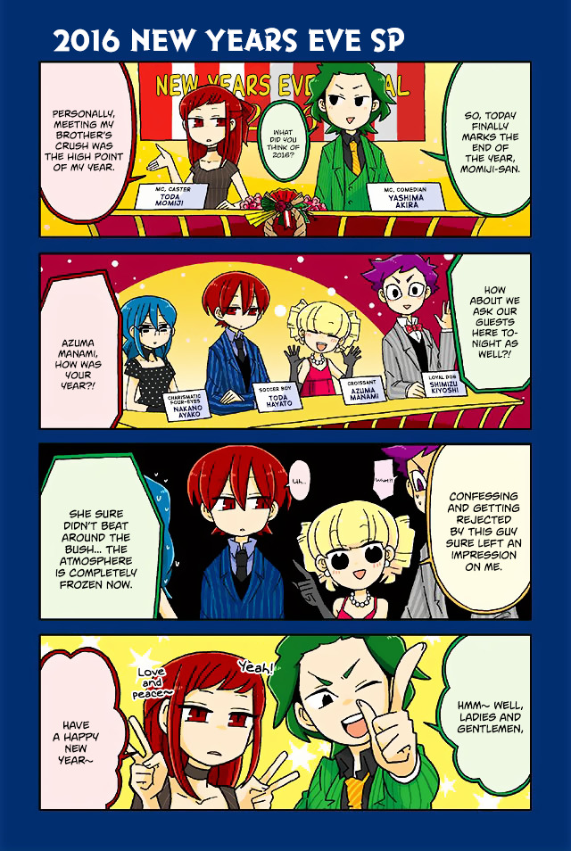 Mousou Telepathy Chapter 268 : 2016 New Year's Eve Sp - Picture 1