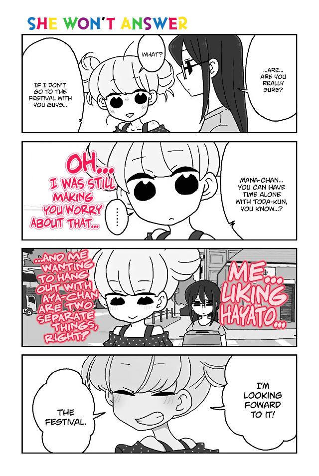 Mousou Telepathy Chapter 262 : She Won't Answer - Picture 1