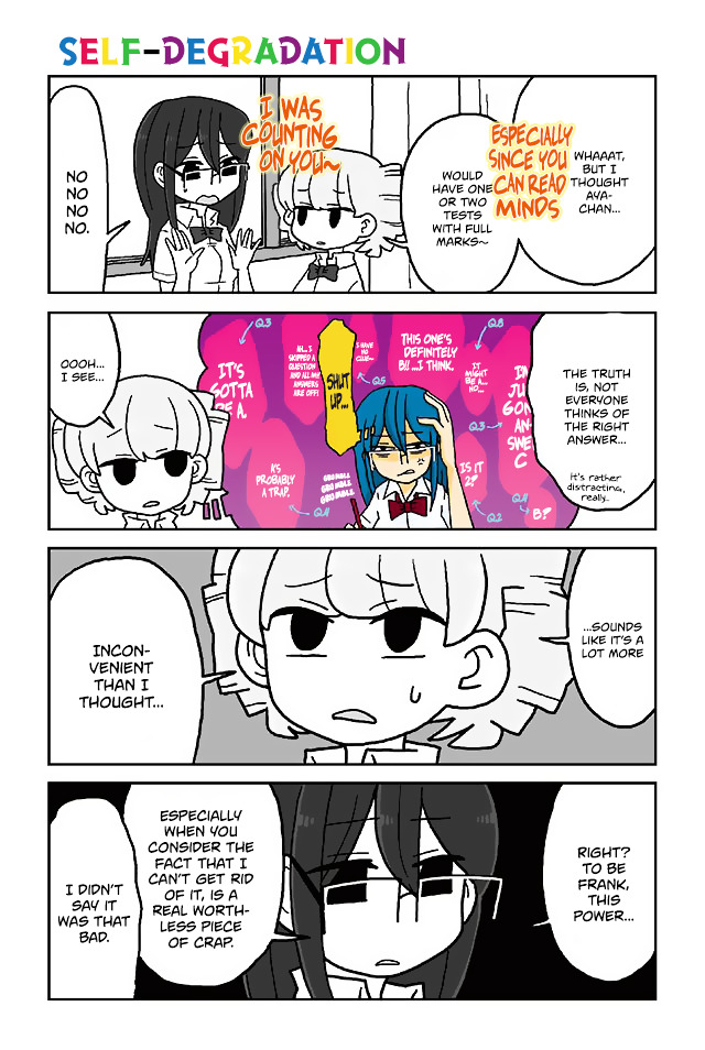 Mousou Telepathy Chapter 239 : Self-Degradation - Picture 1