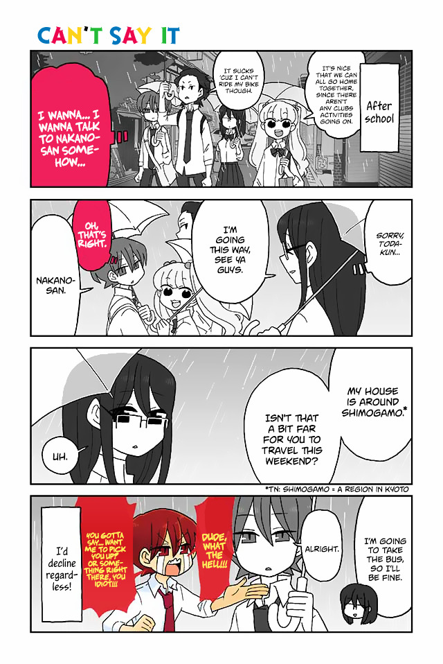 Mousou Telepathy Chapter 162 : Can’T Say It - Picture 1