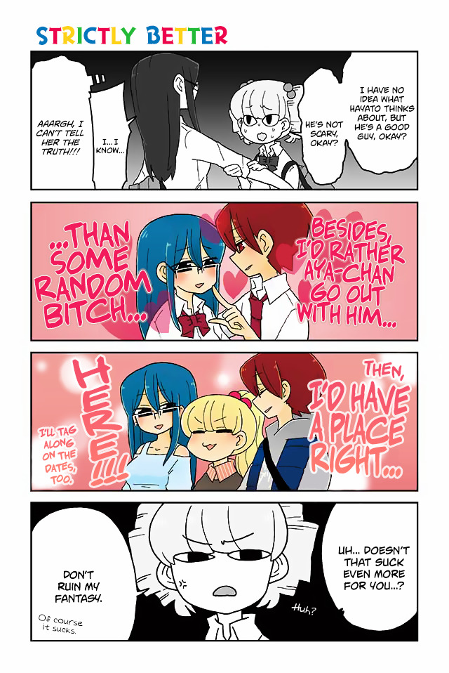 Mousou Telepathy Chapter 158 : Strictly Better - Picture 1