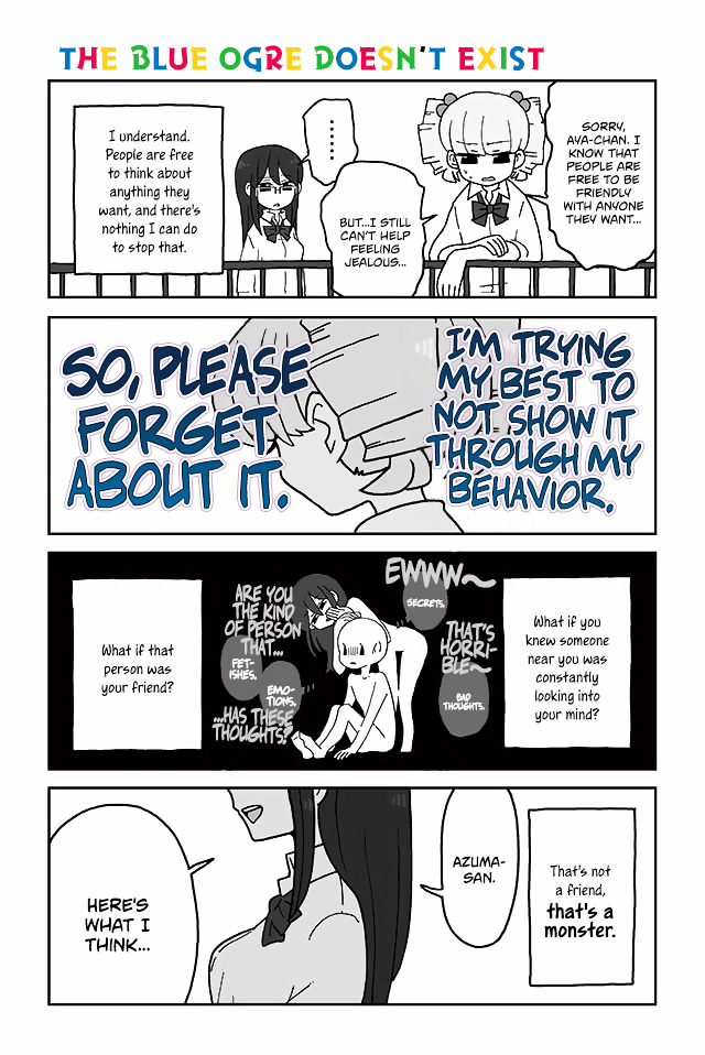 Mousou Telepathy Chapter 151 : The Blue Ogre Doesn't Exist - Picture 1