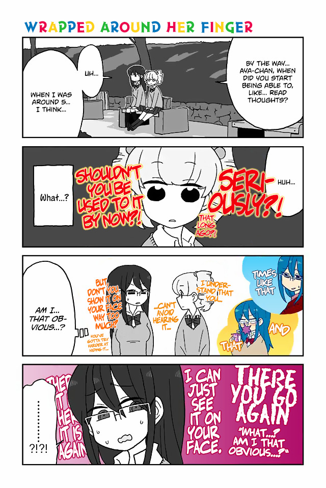 Mousou Telepathy Chapter 129 : Wrapped Around Her Finger - Picture 1