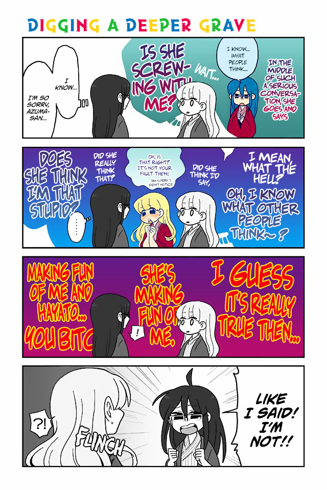 Mousou Telepathy Chapter 104 : Digging A Deeper Grave - Picture 1
