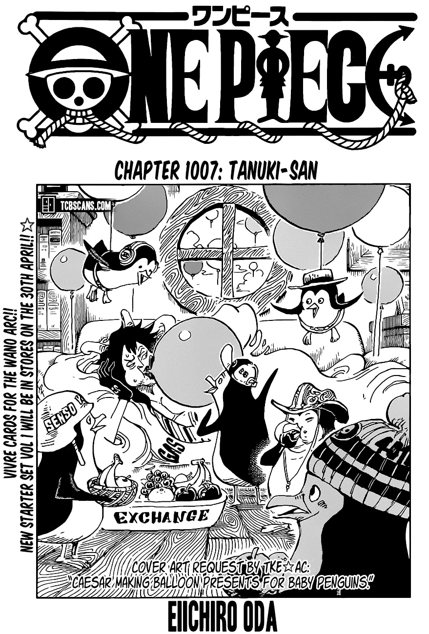 One Piece Chapter 1007 - Picture 1