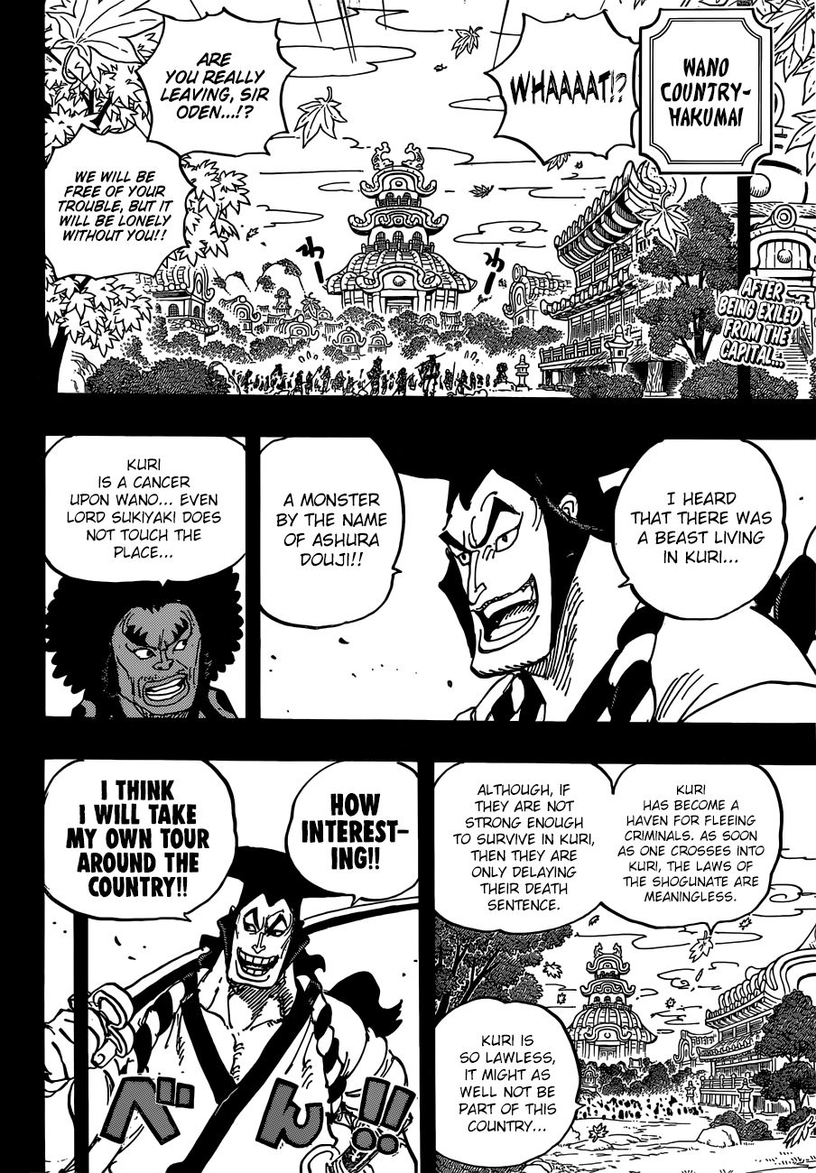 One Piece Chapter 962: The Daimyo And His Retainers - Picture 3
