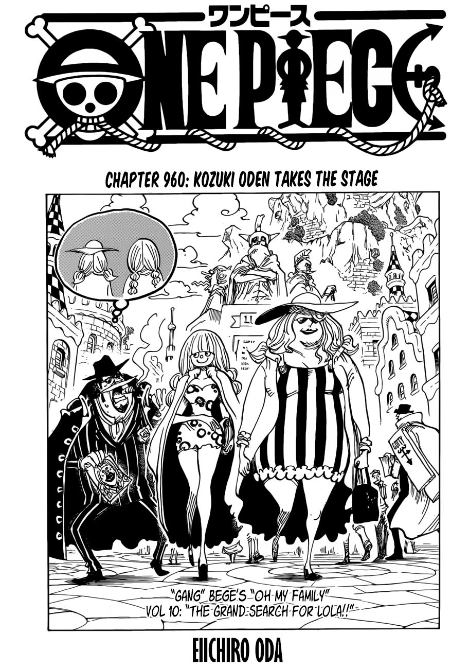 One Piece Chapter 960: Kozuki Oden Takes The Stage - Picture 1