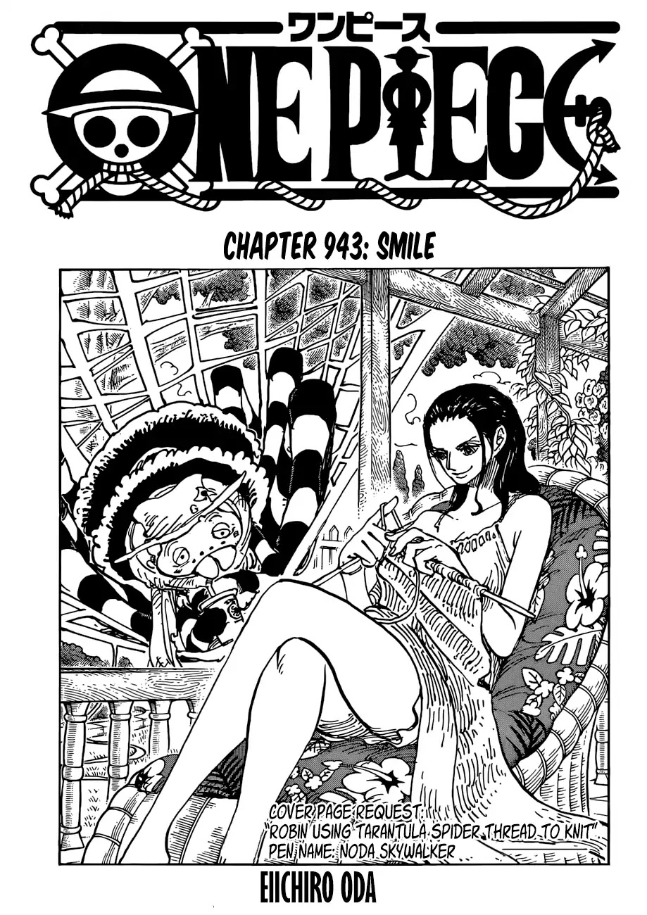 One Piece Chapter 943: Smile - Picture 1