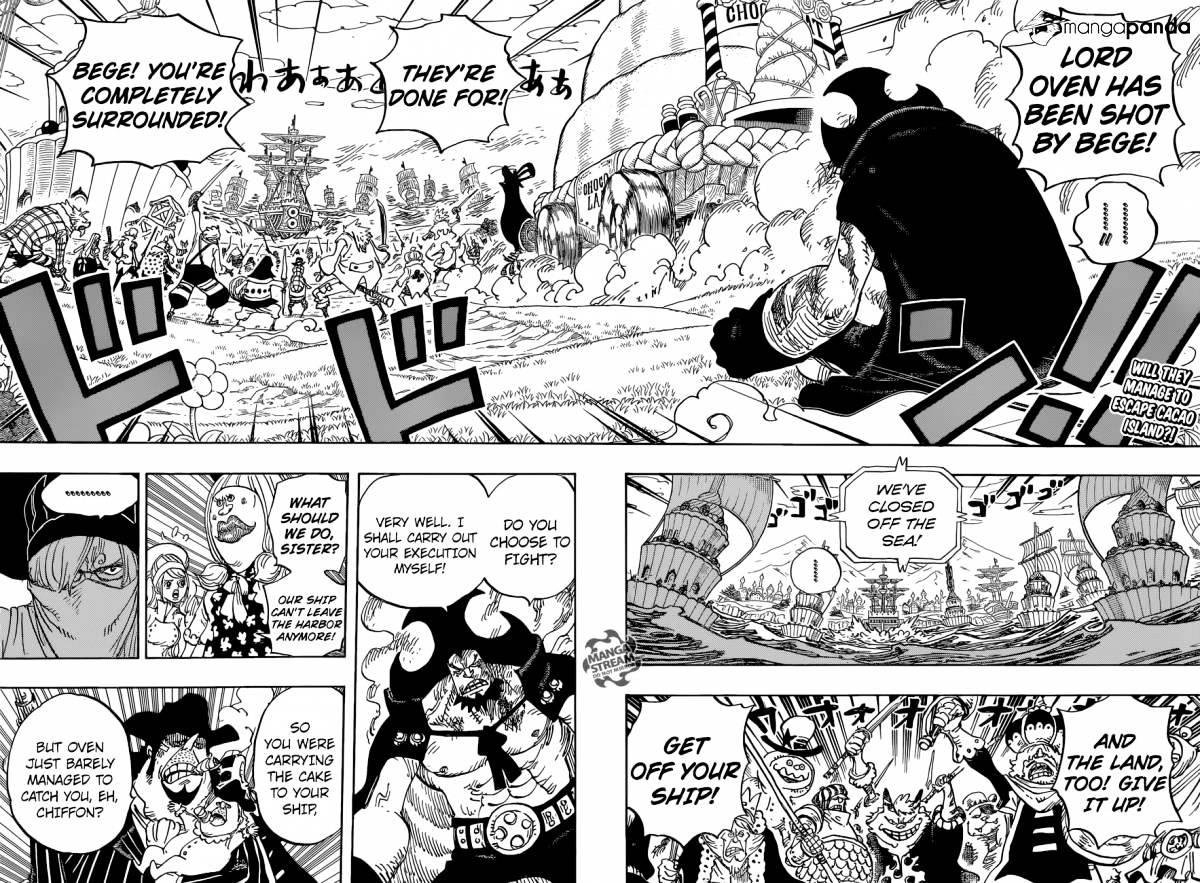 One Piece Chapter 887 : Somewhere, Someone Is Wishing For Your Happiness - Picture 2