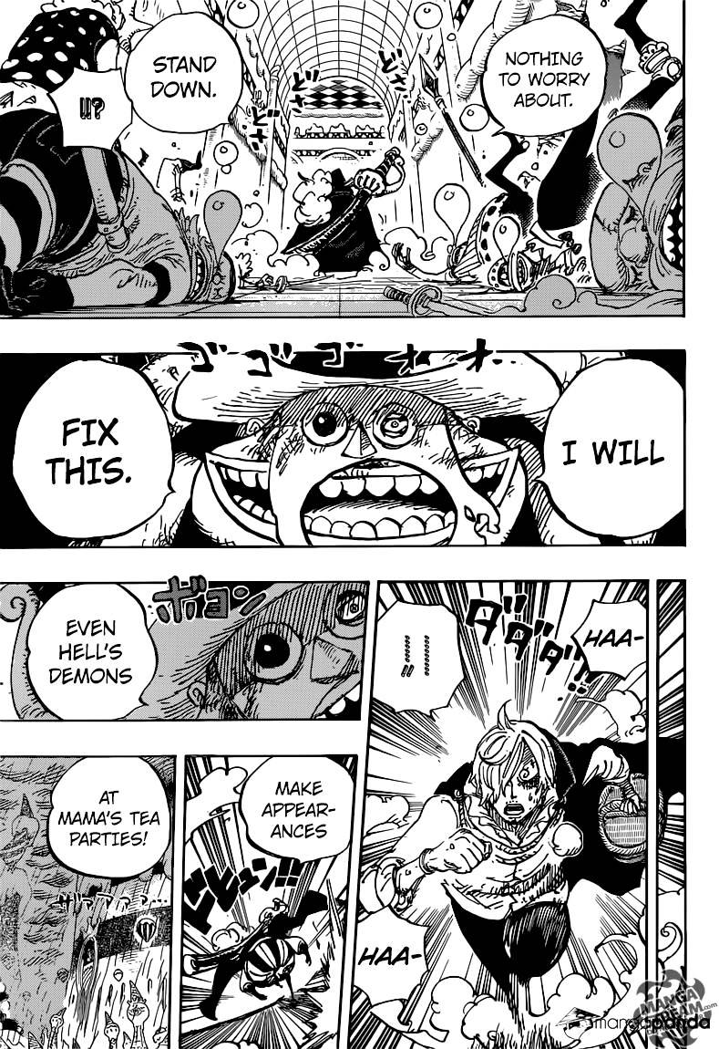 One Piece Chapter 855 : Grrrrooowwll!! - Picture 3