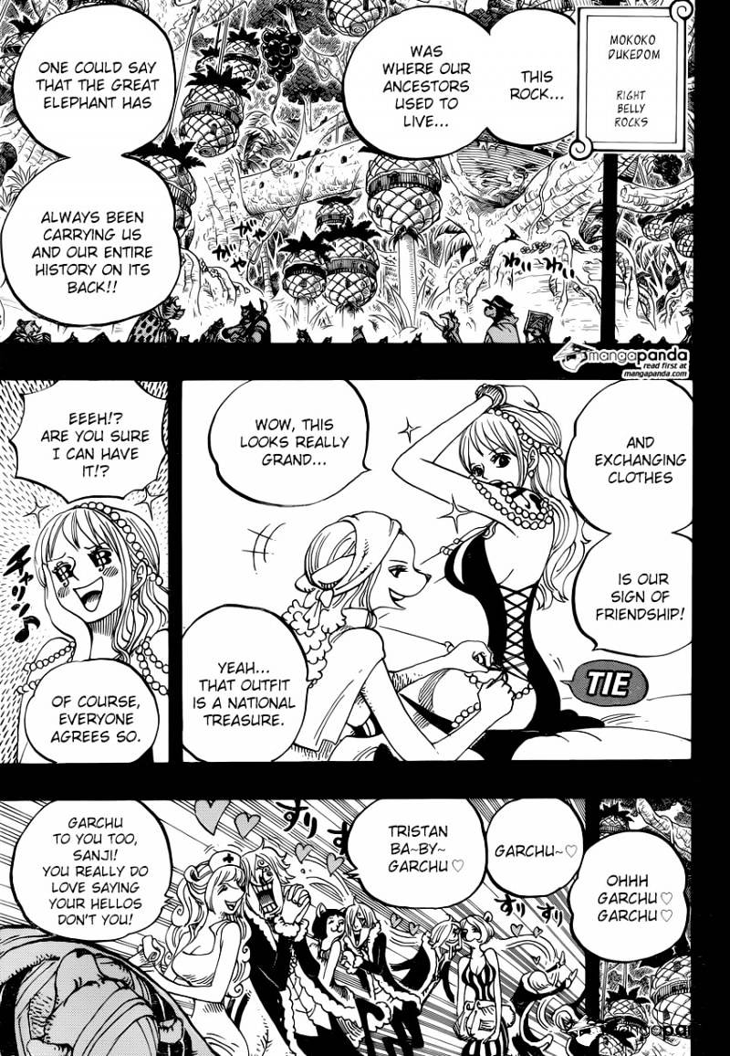 One Piece Chapter 812 : Capone 