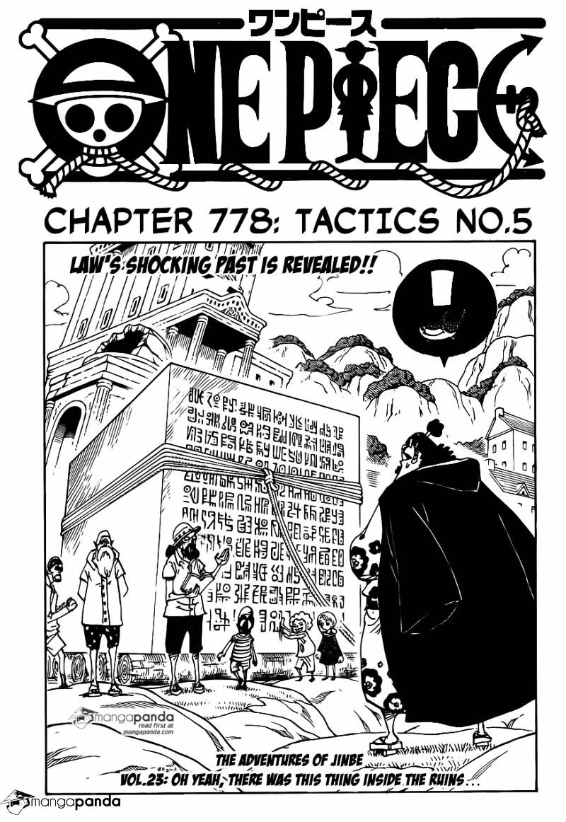 One Piece Chapter 778 : Tactics No.5 - Picture 1